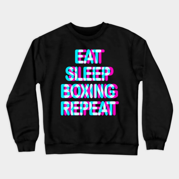 BOXING SHIRT - T SHIRT FOR BOXERS - SPARRING TSHIRT Crewneck Sweatshirt by Tshirt Samurai